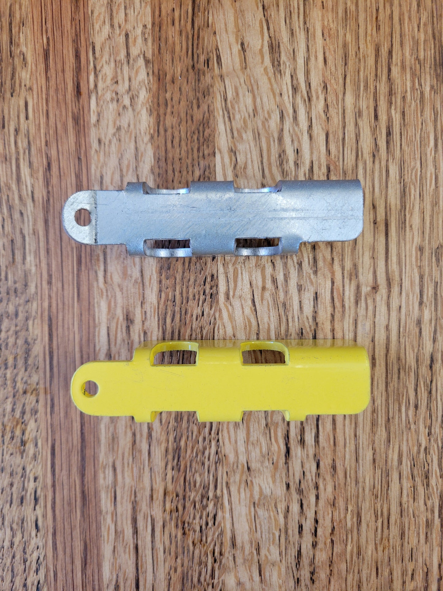 Bubble Latch Lock Shield in Galvanised Steel or Poweder Coat Yellow