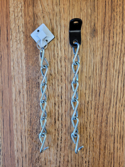 Lanyard Chain with Tape Mount and Screw Mount Options