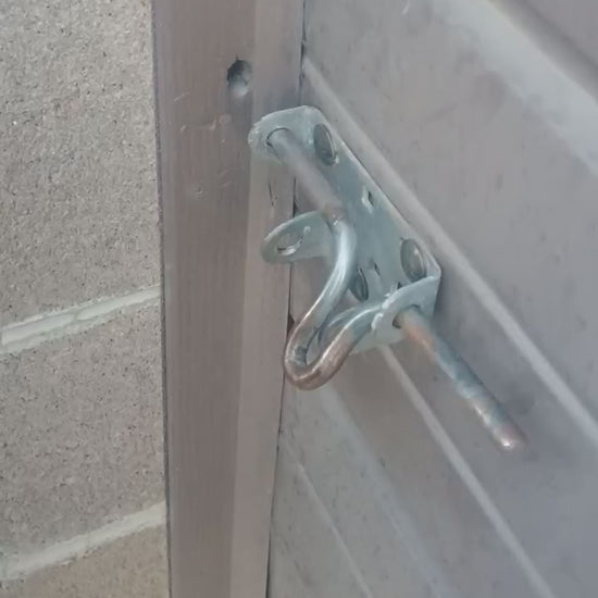 Chicago Style Lock Shield in Power Coat Yellow install video with disc lock